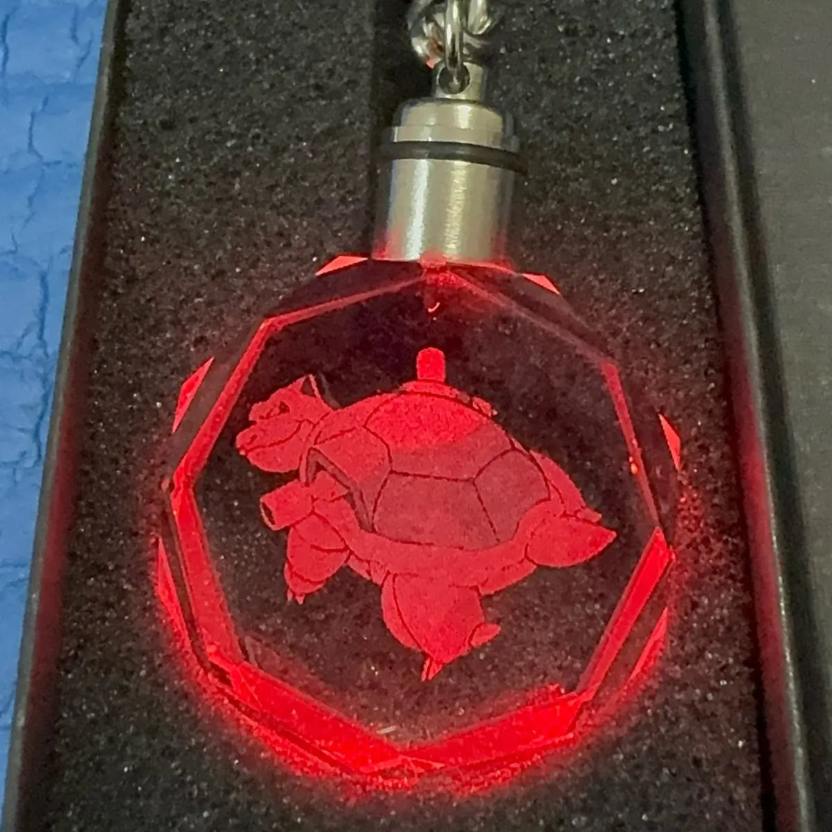 Blastoise Pokémon LED Keychain Accessory