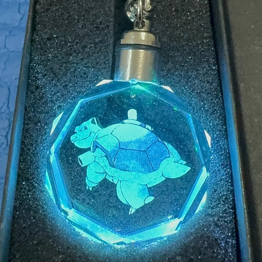 Blastoise Pokémon LED Keychain Accessory