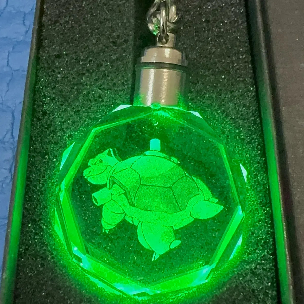 Blastoise Pokémon LED Keychain Accessory