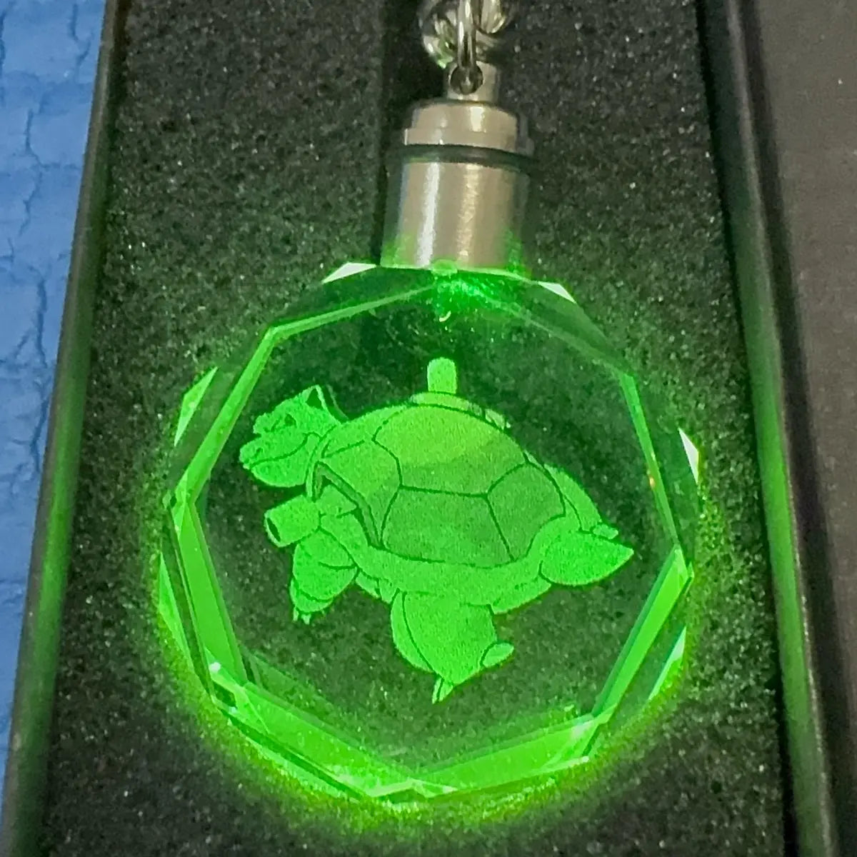Blastoise Pokémon LED Keychain Accessory