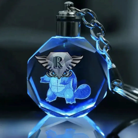 Anime-Inspired Turtle LED Keychain