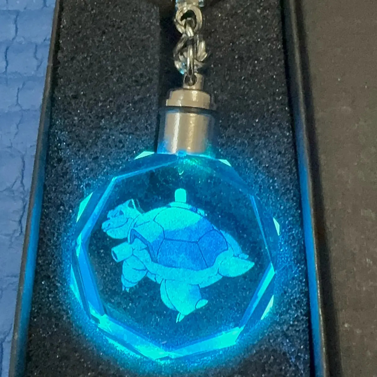 Blastoise Pokémon LED Keychain Accessory