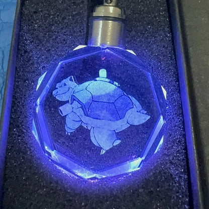 Blastoise Pokémon LED Keychain Accessory
